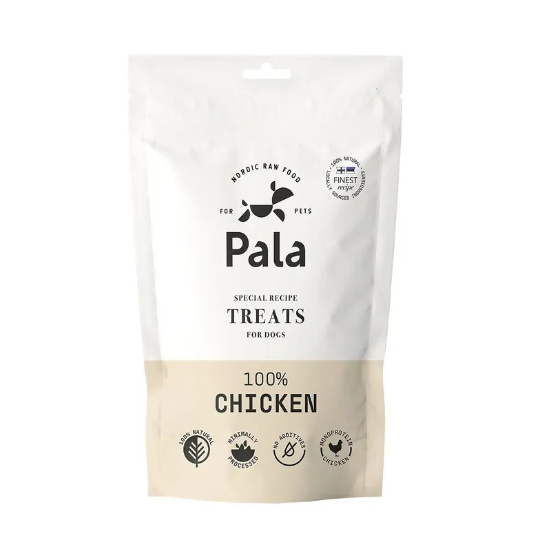 Riktigt fynd | Pala 100% Chicken Lufttorkat Hundgodis 100 g
