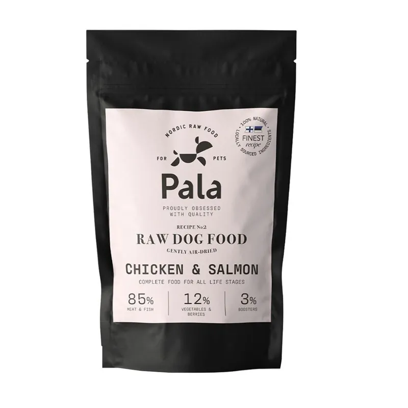 Handla online - Pala 2 Chicken & Salmon Lufttorkad Spanmålsfri Hundmat