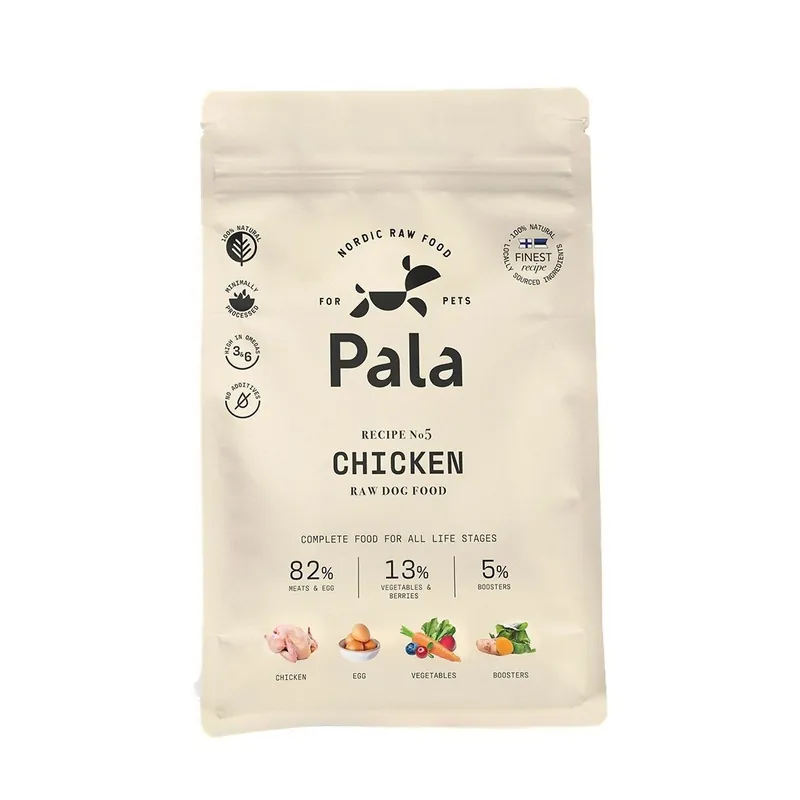 Pala 5 Chicken Lufttorkad Spannmålsfri Hundmat - Få kvar i lager