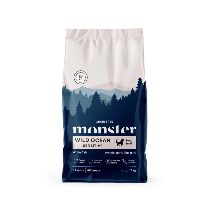 Kundfavorit | Dog Grain Free Wild Ocean Sensitive All Breed - 2 kg