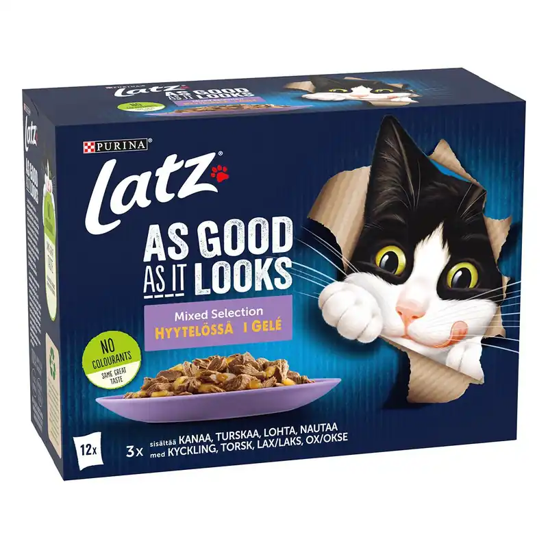 Latz As Good As It Looks Mixed Jelly Våtfoder till Katt | Sänkt pris