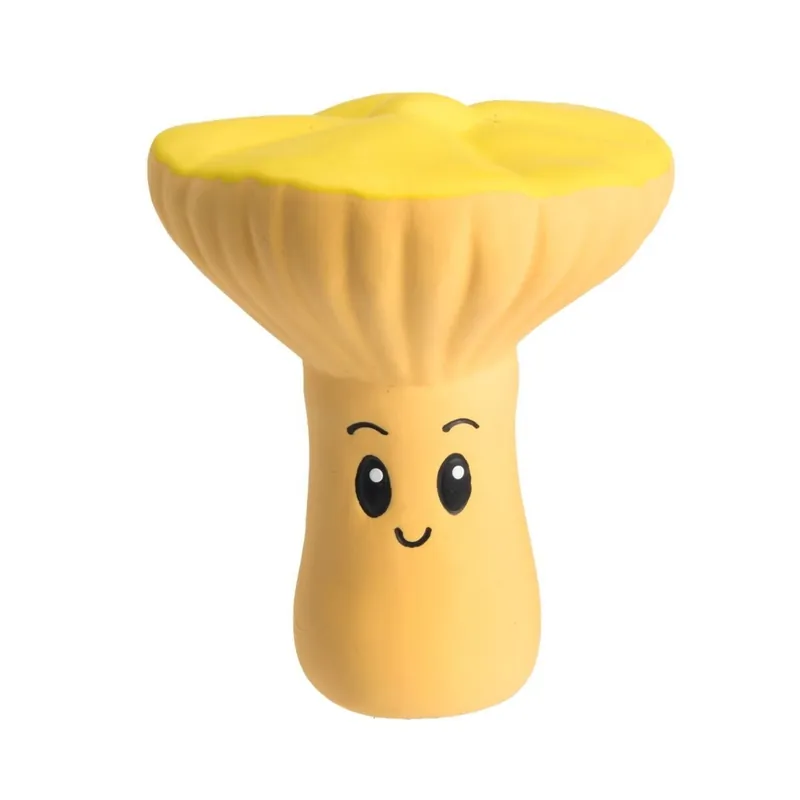 Dagens erbjudande - Little&Bigger Mushroom Love Latex Kantarell 9 cm