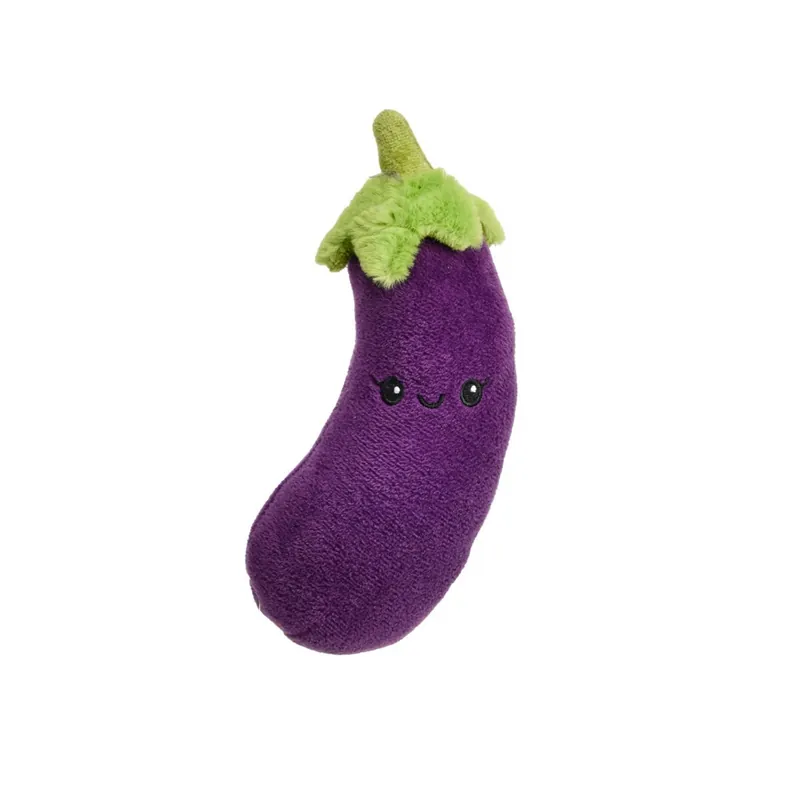 Little&Bigger Food Market Aubergine Mjuk Hundleksak 18 cm | Rea