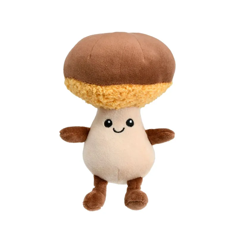 Handla online - Little&Bigger Mushroom Love Karl Johan-svamp Mjuk Hundleksak 20 cm