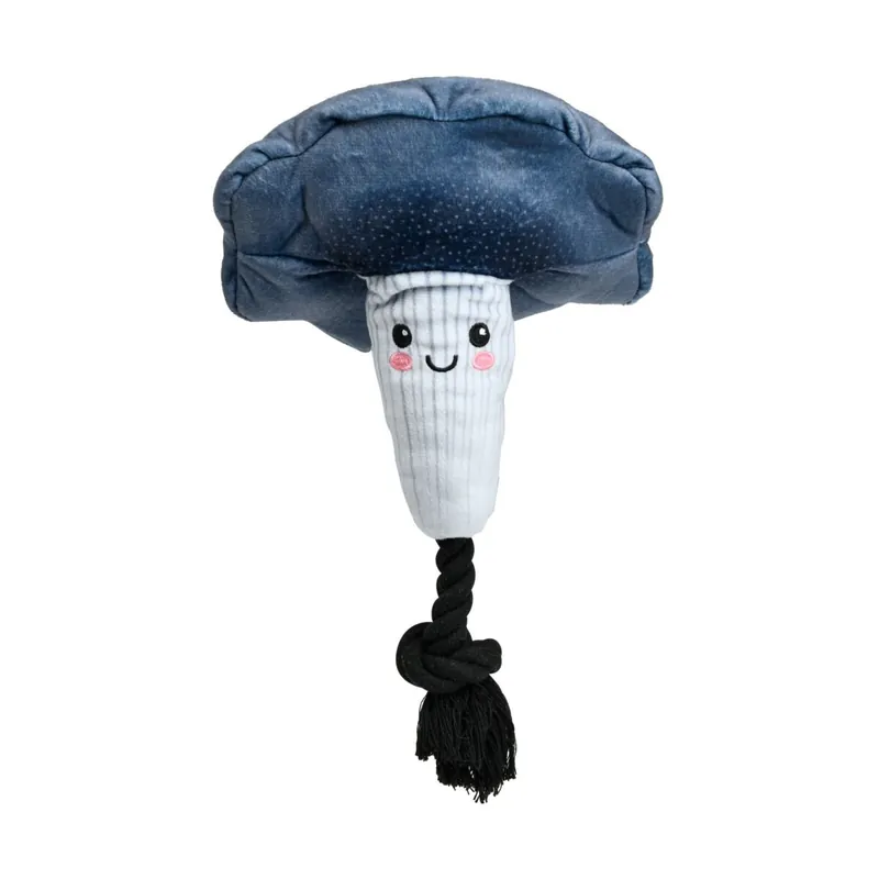 Little&Bigger Mushroom Love Svart Trumpetsvamp med Rep 32 cm - Tidsbegränsat erbjudande