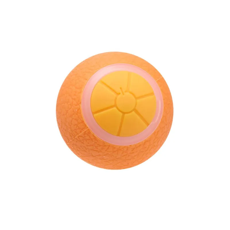 Handla online - Little&Bigger Juicy Vibes Rullande Kattboll Apelsin 3,8 cm