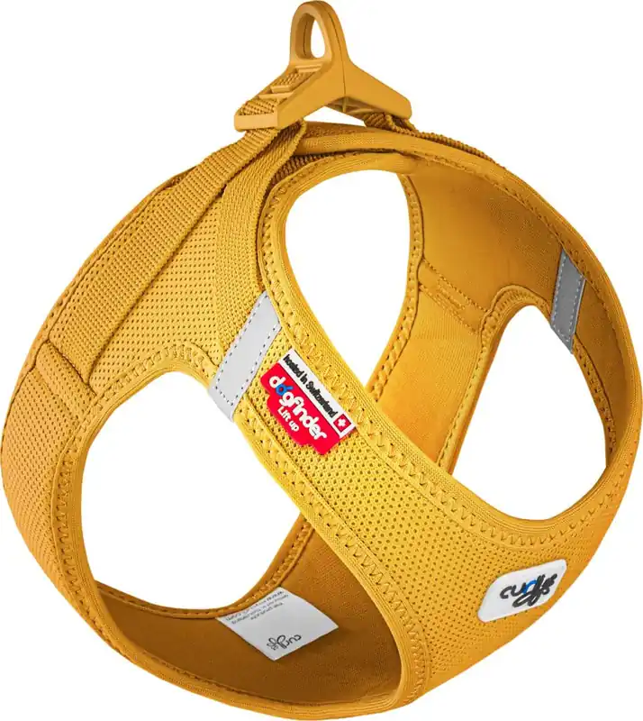 Clasp Vest Air Mesh Harness Sele till Hund, Yellow - M | Gratis retur