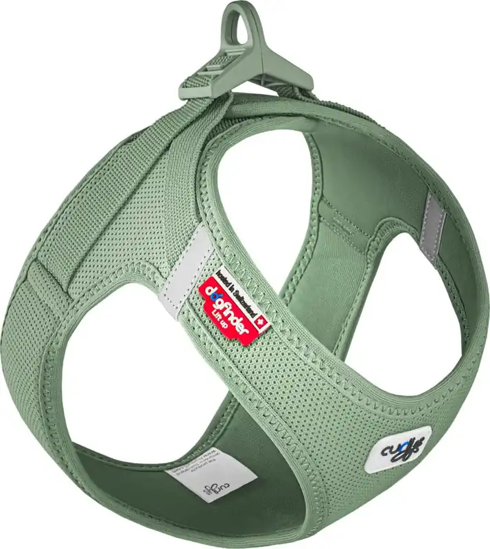 Finns i lager - Clasp Vest Air Mesh Harness Sele till Hund, Olivgrön - S