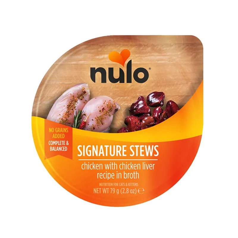Rea - Nulo Signature Stews Cat Chicken with Chicken Liver in Broth Våtfoder till Katt 79 g