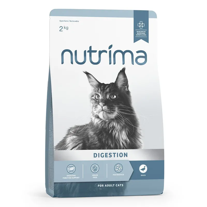 Nutrima Cat Adult Digestion Duck Torrfoder till Katt - Nyhet i webbutiken