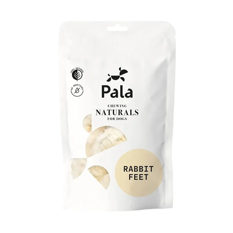 Pala Rabbit Feet Hundtugg 100 g - Slutrea