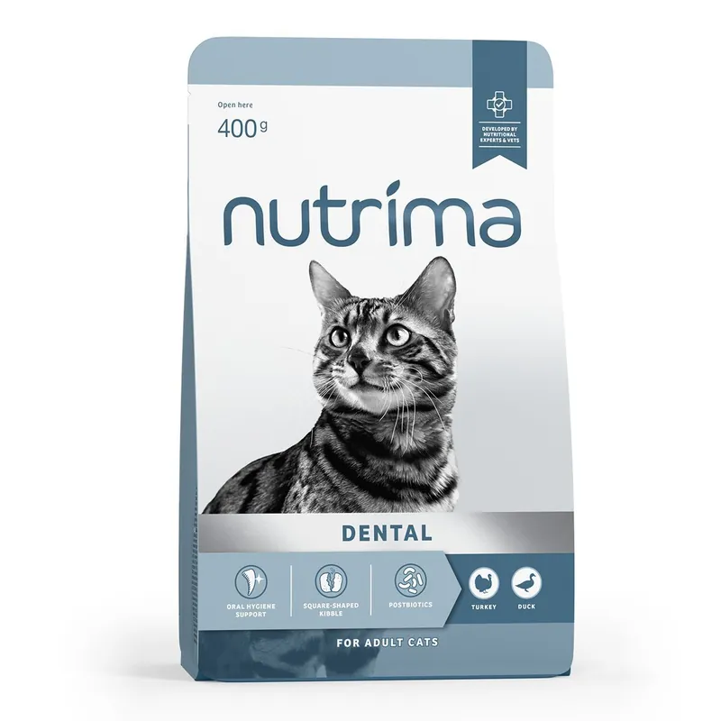Riktigt fynd | Nutrima Cat Adult Dental Turkey & Duck Torrfoder till Katt