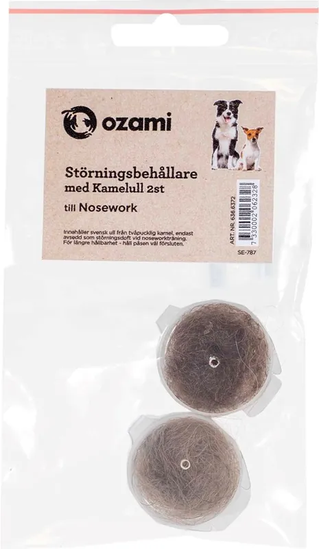 Ny lansering - Ozami Nosework Störningsbehållare Kamelull