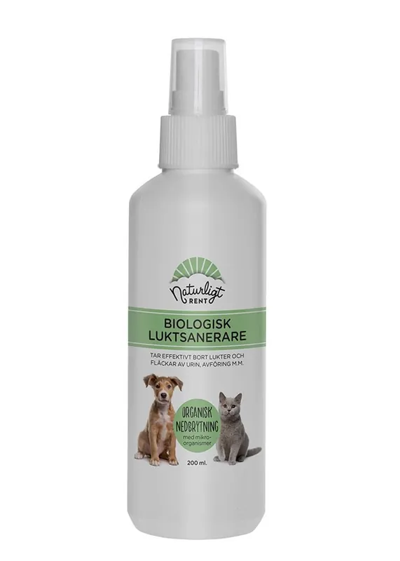 Naturligt Rent Biologisk Luktsanerare 200 ml - Fynd