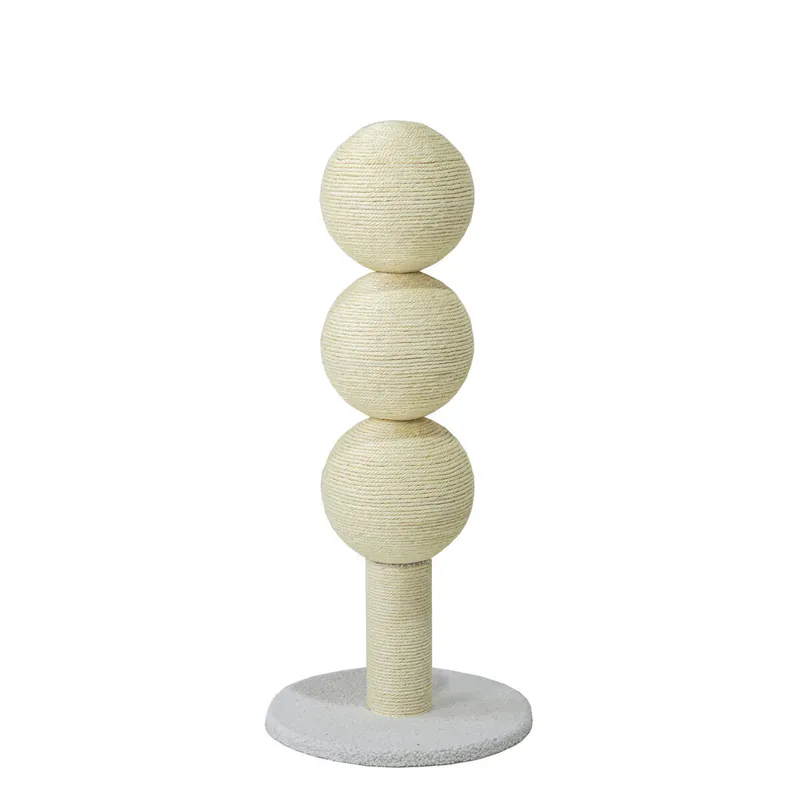 Precis inkommet - Little&Bigger Dreamy Klöspelare med Bollar Vit 80 cm