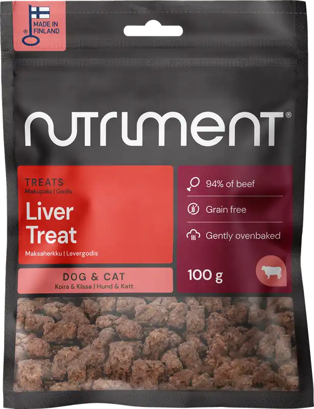 Säker betalning - Nutriment Liver Treat 100 g