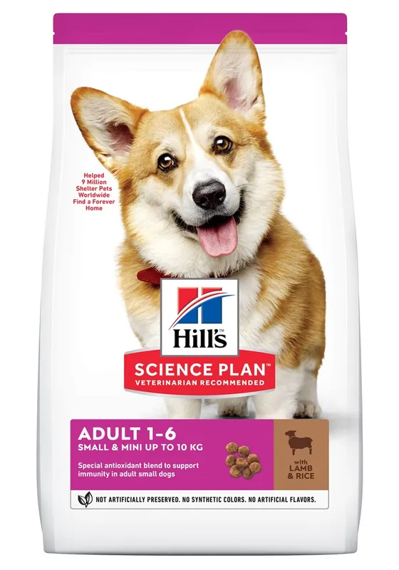 Kampanjpris - Hills Science Plan Hund Small & Mini Vuxen Lamm & Ris 6 kg