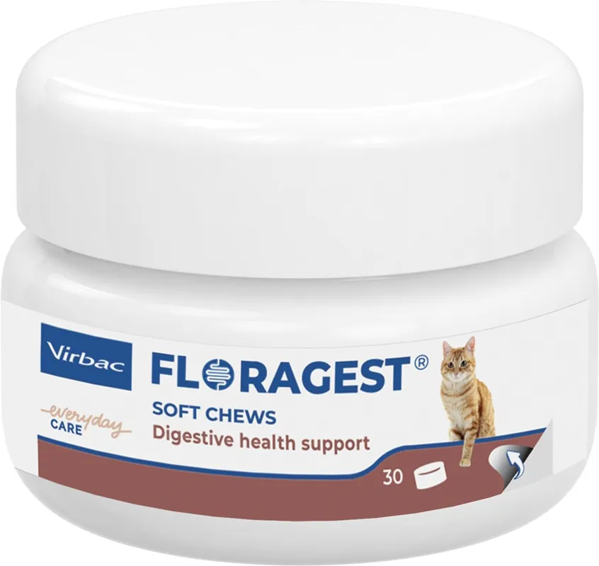 Virbac Floragest Katt 30 st - Kanonpris