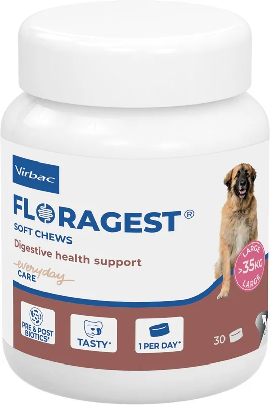 Virbac Floragest Hund L 30 st | Nytt lägre pris