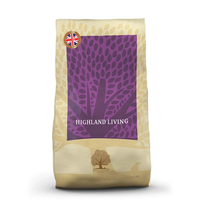 Essential Foods Highland Living Torrfoder till Hund 10 kg | Ny produkt
