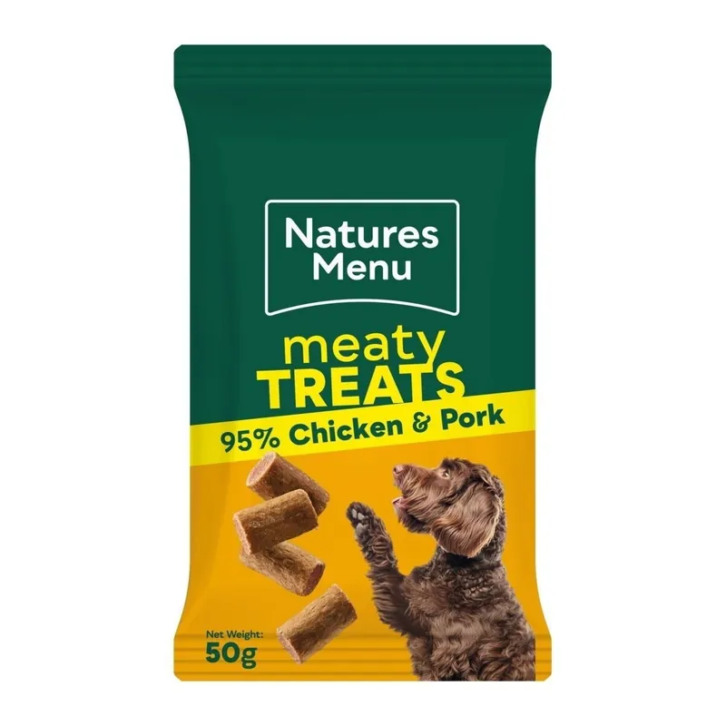 Natures Menu Hundgodis Chicken & Pork 50 g | Specialpris