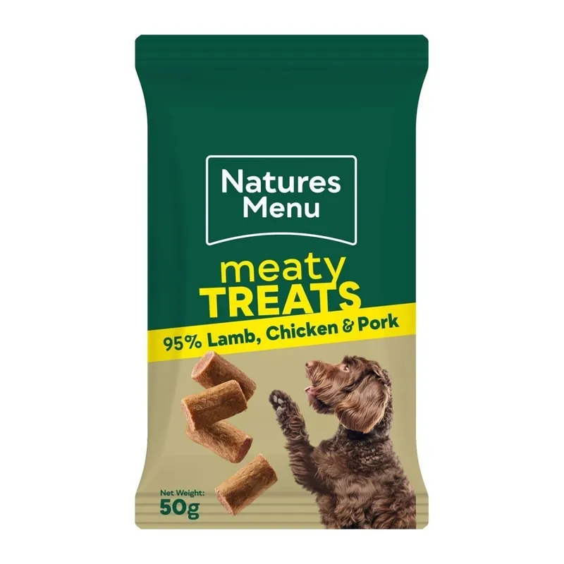Natures Menu Hundgodis Lamb, Chicken & Pork 50 g | Hög kvalitet