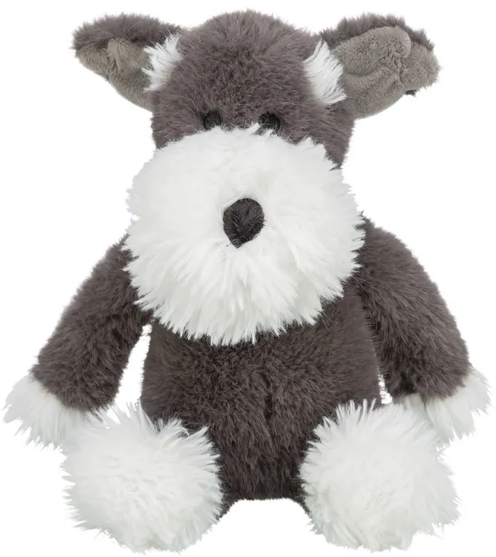 Mycket uppskattad - Schnauzer Ralf i plysch Hundleksak - 38 cm