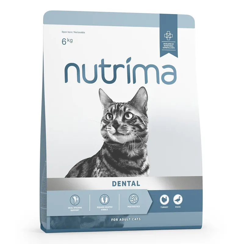 Nutrima Cat Adult Dental Turkey & Duck Torrfoder till Katt - Populär