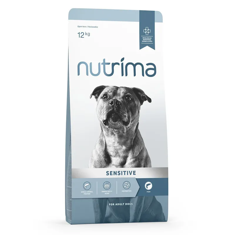 Nutrima Dog Adult Sensitive White Fish Torrfoder till Hund - Kundfavorit