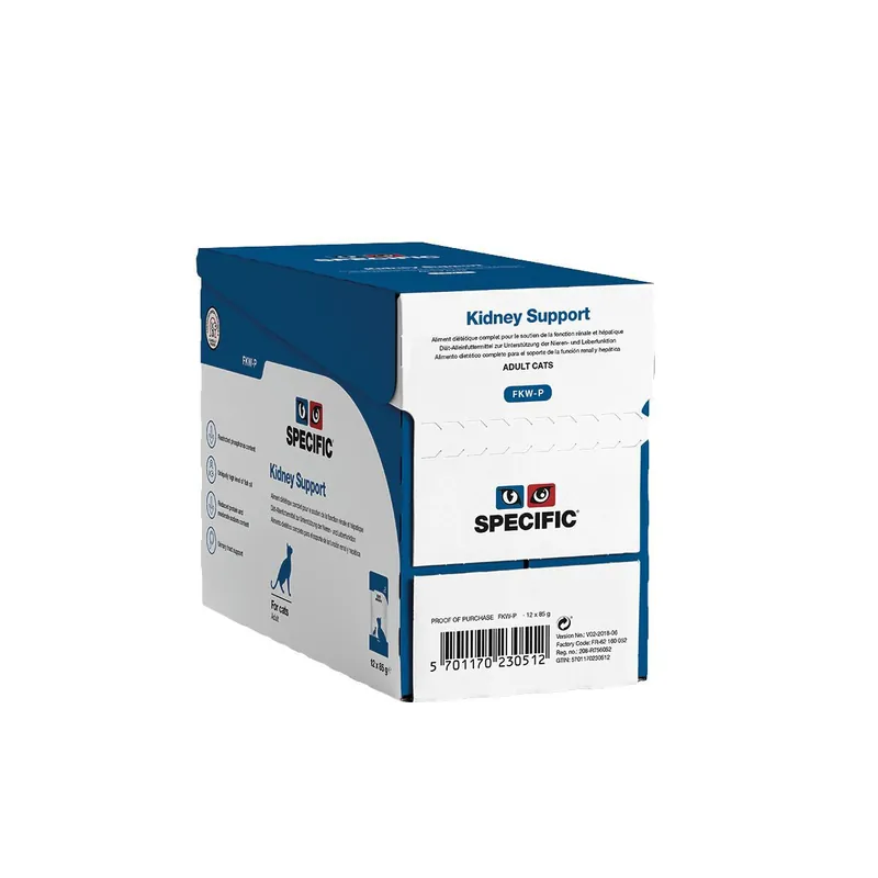 Storsäljare - Specific Kidney Support FKW-P Portionspåsar 12x85 g