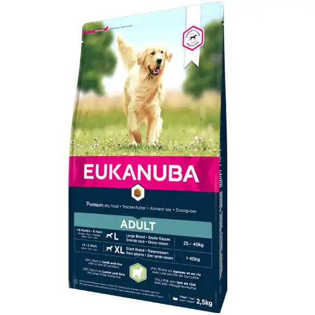 Eukanuba Dog Adult Large Lamb & Rice 12 kg | Missa inte