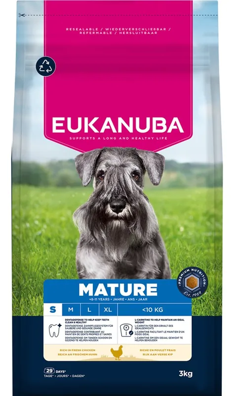 Eukanuba Dog Mature Small 3 kg | Extra bra pris