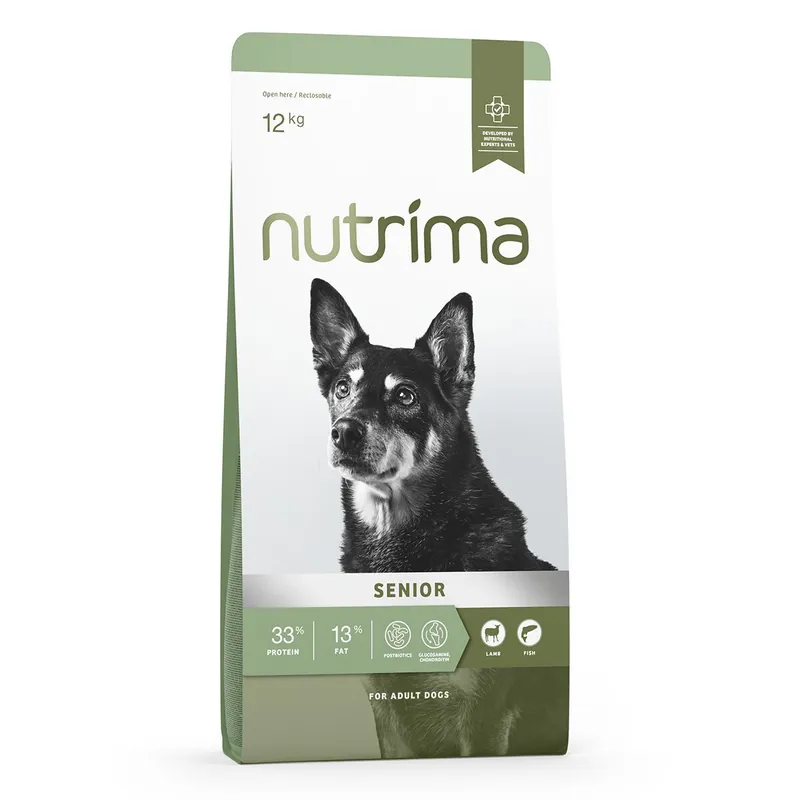 Nutrima Dog Senior Lamb & Fish Torrfoder till Hund | Lågt pris
