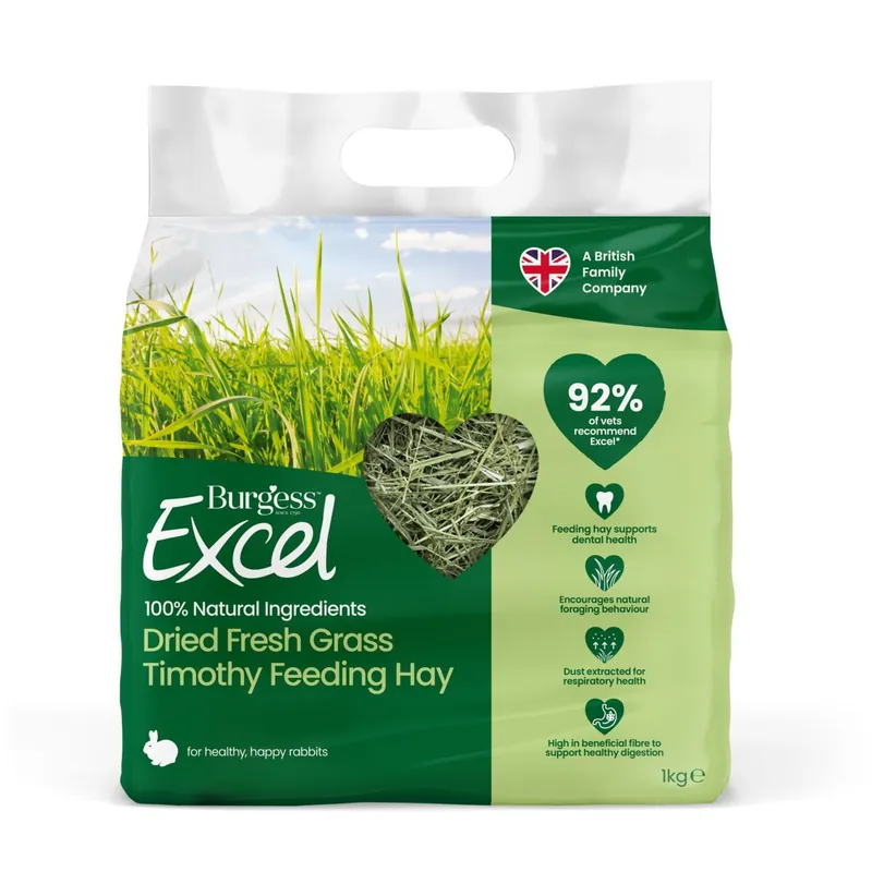 Endast denna vecka - Burgess Excel Timotejhö 1 kg