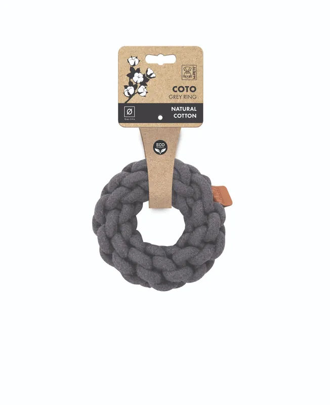 Dagens erbjudande | Hundleksak Ring Grey - 13 cm
