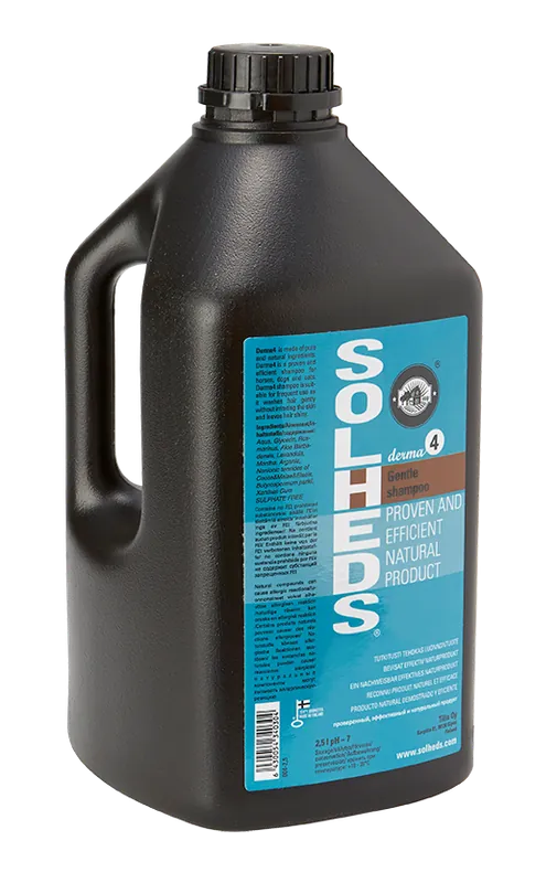 Erbjudandet går snart ut | Solheds Derma4 Gentle Shampoo 2,5L