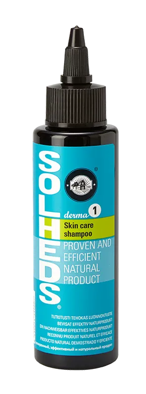 Solheds Derma1 Skin care shampoo 100 ml - Skynda dig