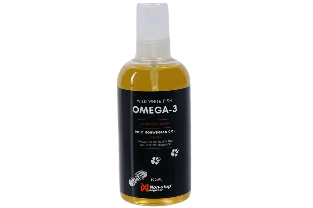 Kundfavorit - Omega 3 oil Wild white fish till Hund - 300 ml