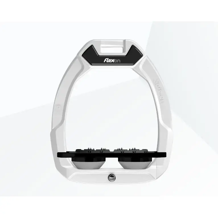 Plat Ultra Grip säkerhetssadelsteg Vit/Svart/Grå Flex-On Safe-On | Topprodukt