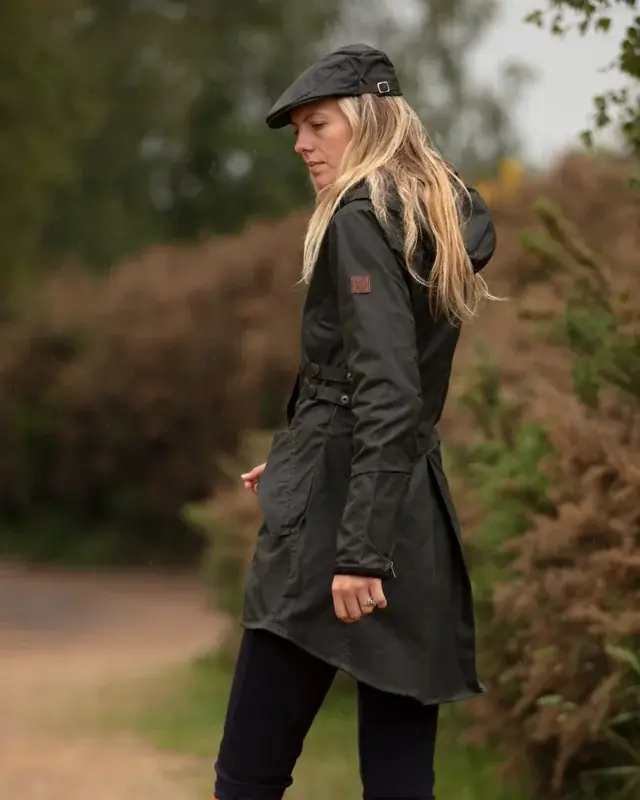 Katrina Hooded Wax Jacket - Kan beställas