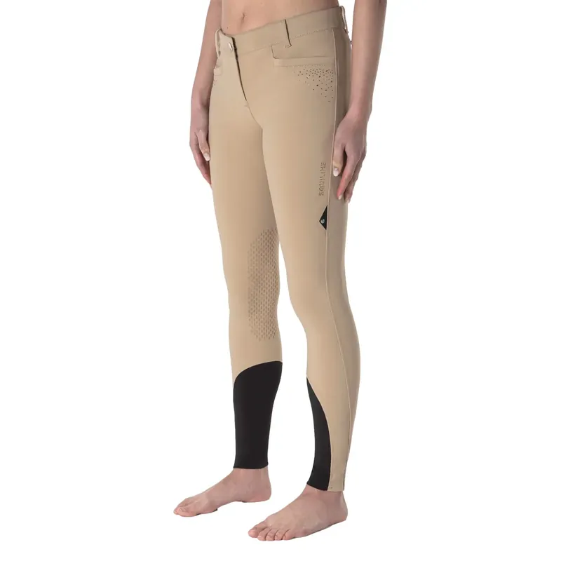 Gratis retur - Mid Grip Ridbyxor Dam Equiline Eqash Strass