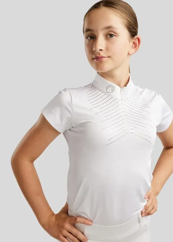 Kanonerbjudande - TÄVLINGSSHIRT MOSPARKLE WHITE