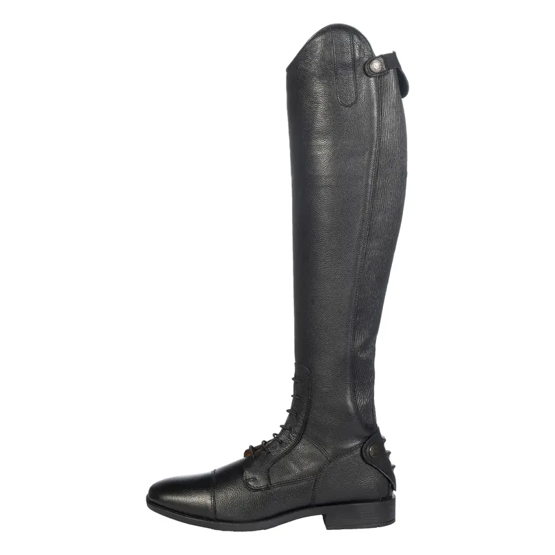 Ridstövlar i läder HKM Titanium Style Short/Width M - Finns tillgänglig