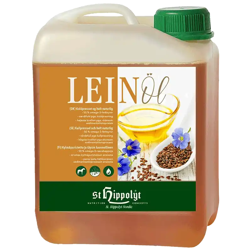 Linfröolja 2,5l – LEINÖL – ST HIPPOLYT - Nyhet i sortimentet
