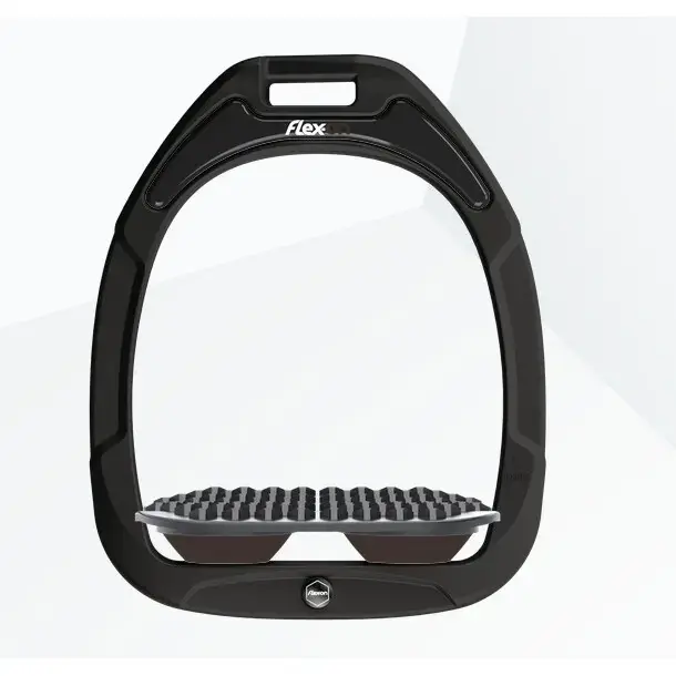 Svart/grå/brun endurance stigläder Flex-On Green Composite | Få kvar i lager