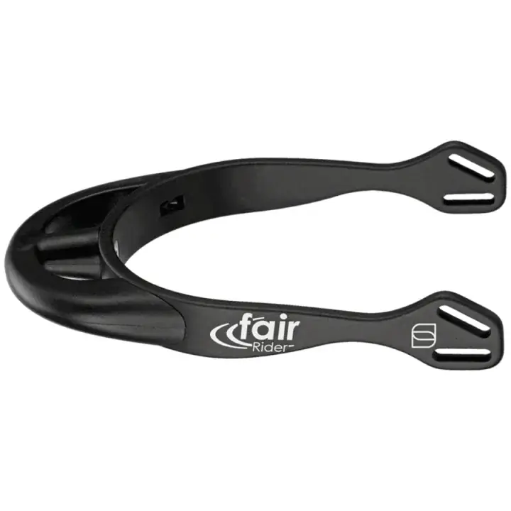 Beställ direkt - Sporrar fairRider 25mm Thin Rounded Svart