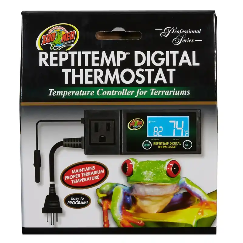 Nytt i sortimentet - Digital termostat Zoomed Reptitemp