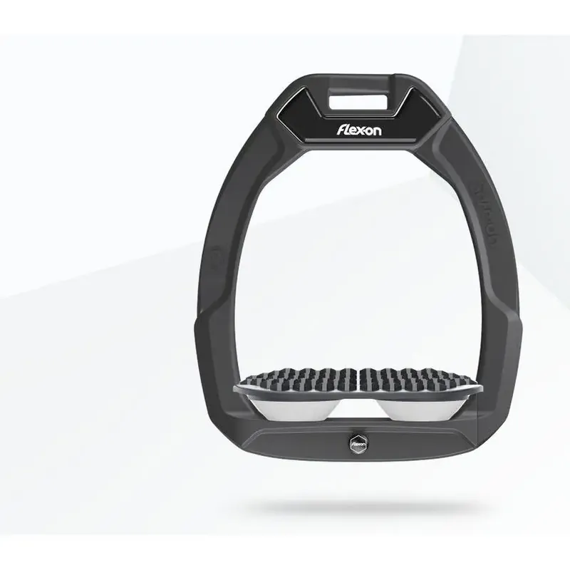Säkerhetsstigläder för ridning Endurance Antracit/Grå/Vit Flex-On Safe-On - Rabatter