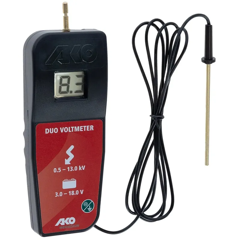 Voltmeter duo digital spänning 9v/12v Ako | Nytt i sortimentet