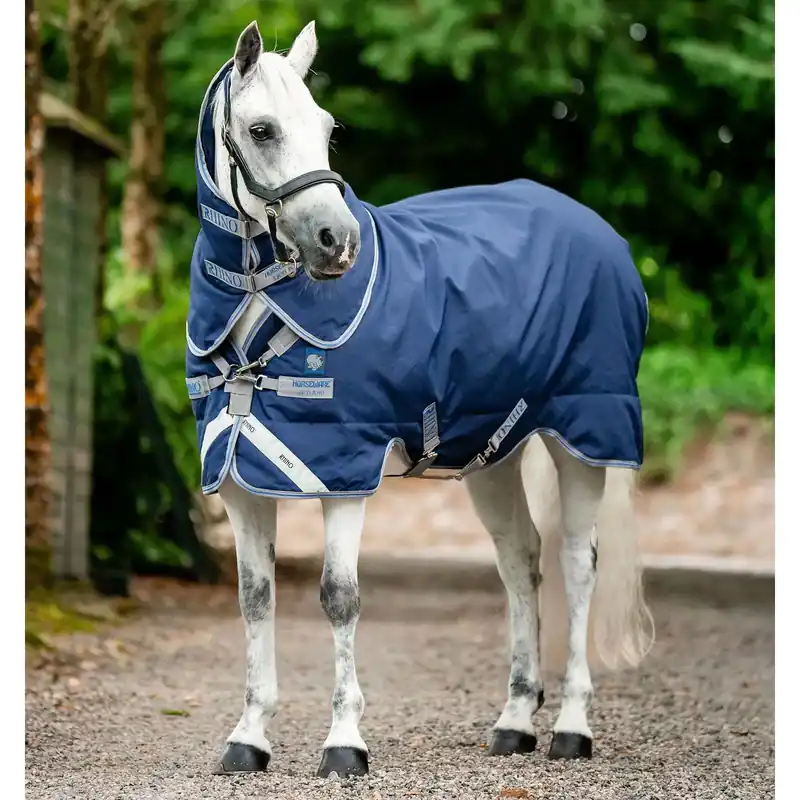 Direkt från fabriken | Ponnyfilt för utomhusbruk Horseware Rhino Plus 100g